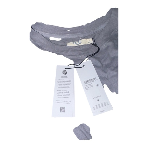 UGG Men's Waylen Sleepwear Set, Space Age / Gravel Gray - Picture 8 of 11